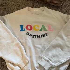 Madhappy Local Optimist Cream Sweatshirt